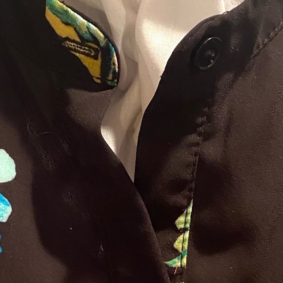 Womens Spence Colorful Flower Maxi Dress Sm/P Side Splits Cover Up - Picture 9 of 15